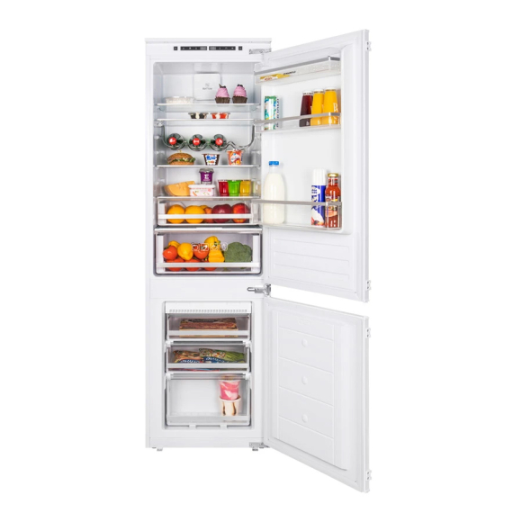 Холодильник встраиваемый двухкамерный с системой NoFrost MAUNFELD MBF177NFFW