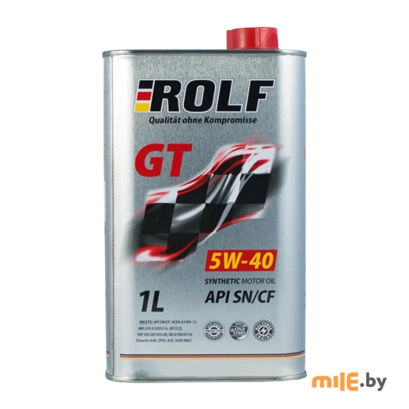 Моторное масло Rolf GT SAE 5W-40 API SN/CF 1 л