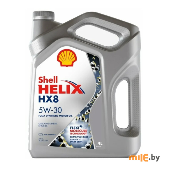 Моторное масло Shell Helix HX8 SYNTHETIC 5W-30 4 л