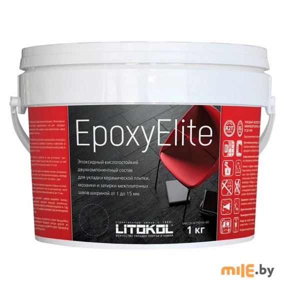 Фуга Litokol EpoxyElite E.02 (молочный) 1 кг