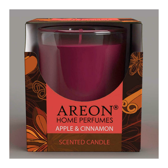 Свеча ароматическая Areon Apple and Cinnamon