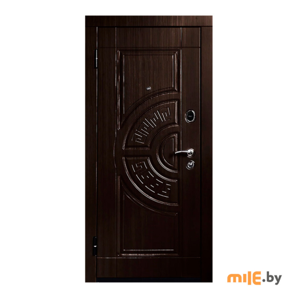Входная металлическая дверь МагнаБел-03 Экоорех 2050х860 (левая)