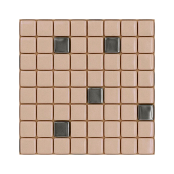 Декоративная мозаика MVA Print Mosaic Микс 25-FL-S-204 317x317 (бежевый/антрацит )