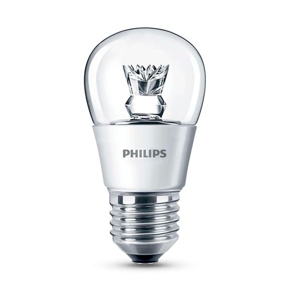 Лампа светодиодная Philips P45 4 Вт 2700 К clear