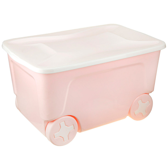 Детский Ящик на колесах для игрушек Little Angel COOL LA1032RSP 50 л