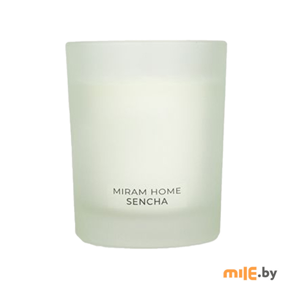 Свеча ароматическая Miram Home Sencha (Зеленый чай, лимон и мята) 200 г 4012120