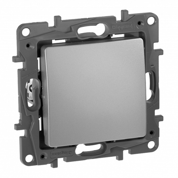 Выключатель Legrand Etika 672401 алюминий