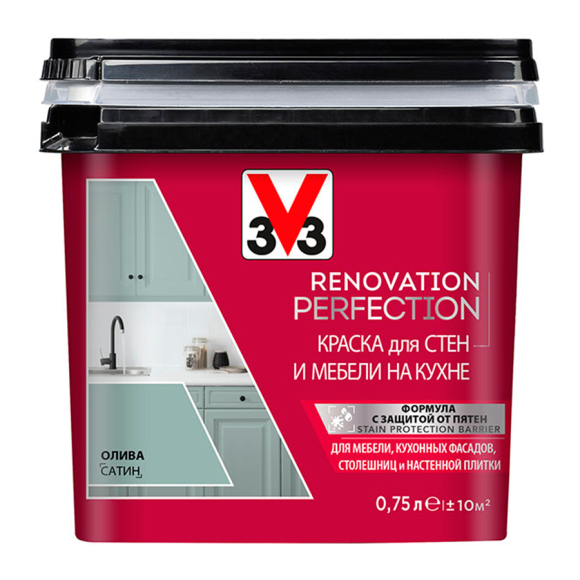 Краска для кухни V33 RENOVATION PERFECTION 119701