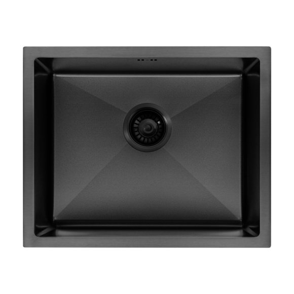 Мойка ARFEKA ECO AR 550*450 BLACK PVD NANO DECOR VOLCANIC ROCK