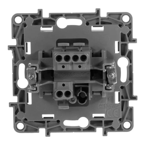 Переключатель проходной Legrand Etika 672605 антрацит