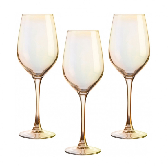 Набор бокалов для вина Luminarc Golden chameleon P2476 (350 мл) 3 шт.