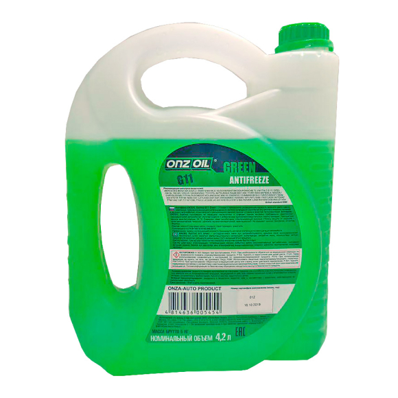 Антифриз Onzoil Optimal G11 Green зелёный 5 кг