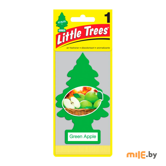 Ароматизатор Little Trees Зелёное яблоко (Green Apple)