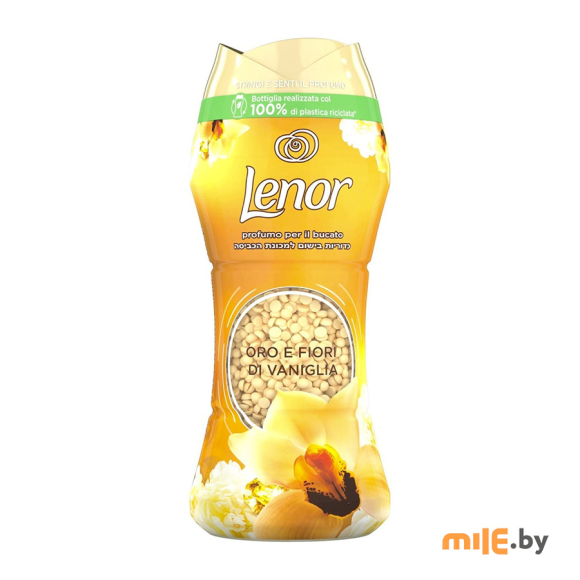 Парфюмированные гранулы для белья Lenor Oro E Fiori Di Vaniglia ванильная орхидея 210 г