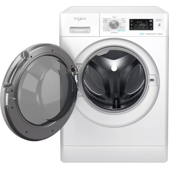 Стирально-сушильная машина WHIRLPOOL FFWDB864489SVEE