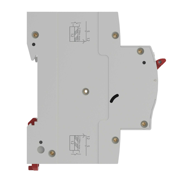 Дифференциальный автомат DKC Yon Max MDR63N 1P+N 25A C 30mA 6kA тип A электронный 2М MDR63N-1N2C25-A