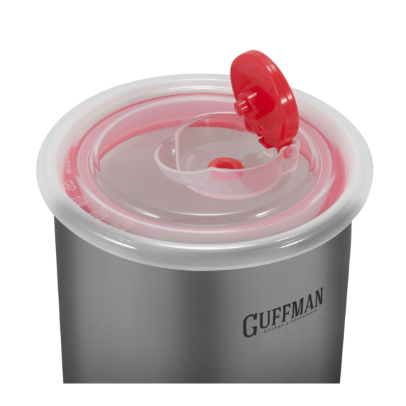 Банка для сыпучих продуктов Guffman с вакуумной крышкой C-06-008-GR