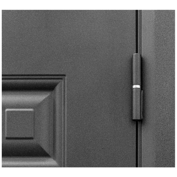 Входная металлическая дверь Промет Виктория Беленый Дуб 2066х980 (правая)