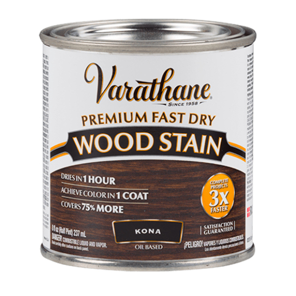 Масло для дерева Varathane Premium Fast Dry 0,236 л (кофе)