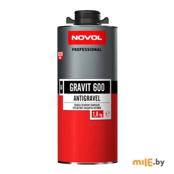 Средство охраны для кузова Novol Gravit 600 MS 1,8 кг чёрный