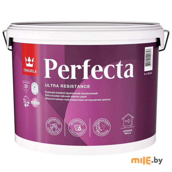 Краска под колеровку интерьерная Tikkurila Perfecta C 9 л