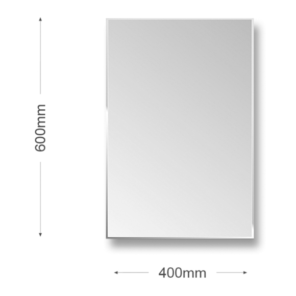 Зеркало Алмаз-Люкс (8с-С\026) 600х400 мм