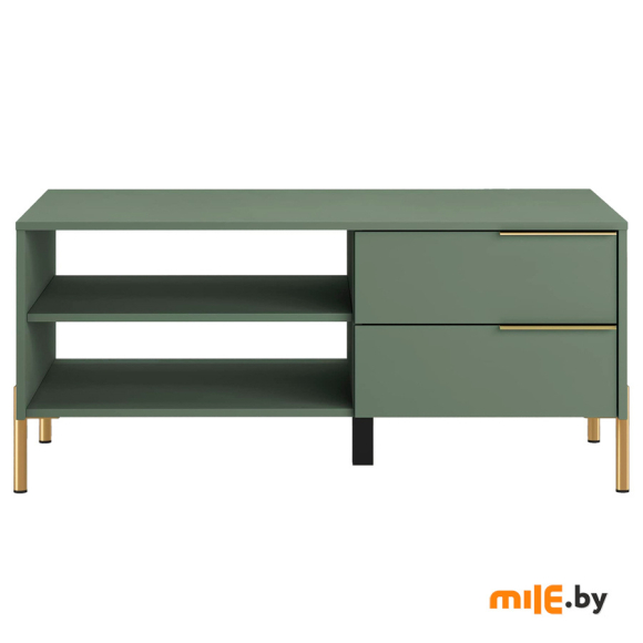 Стол журнальный Black Red White Siena LAW2S (дымчатый зелёный, дуб вотан) 113x62.5x52.5 см