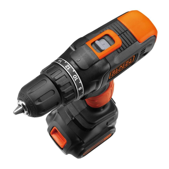 Дрель-шуруповерт Black & Decker BCD7122CK-RU