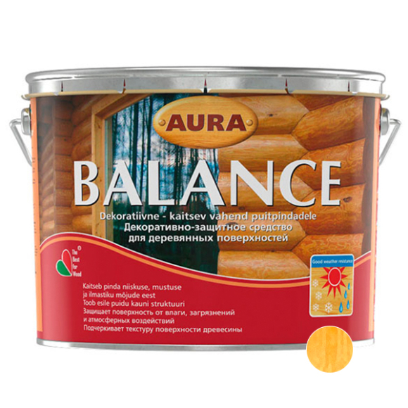 Антисептик Aura Wood Balance 9 л (орегон)