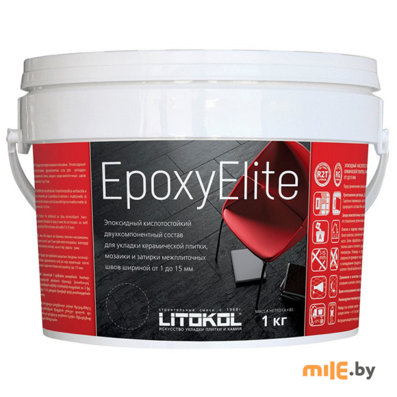 Фуга Litokol EpoxyElite E.08 (бисквит) 1 кг