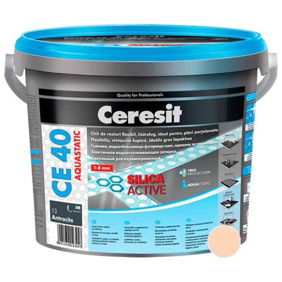 Фуга Ceresit CE 40 №41 водостойкая натура 5 кг