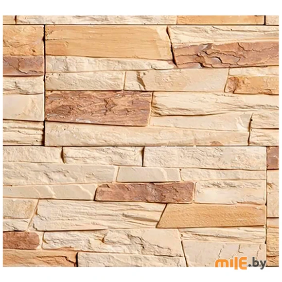 Декоративный камень Stone Mill Сланец Каспровый 2501 слоновая кость