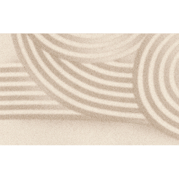 Декоративная плитка Golden Tile Summer Stone Wave В41421 250x400 (бежевый)