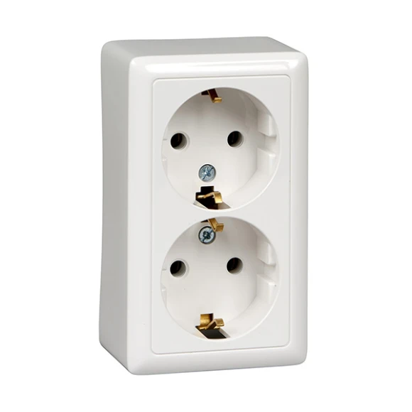 Розетка Schneider Electric Хит RA16-238-B (белый)