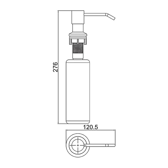 Дозатор для мыла Ledeme L405-F