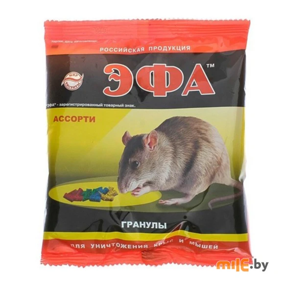 Гранулы Эфа от грызунов 125 г