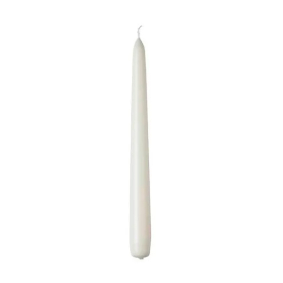 Свеча коническая белая S30-1-090