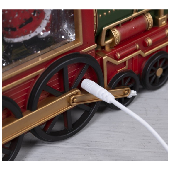 Фигура светодиодная Luazon Lighting Дед Мороз с подарками, USB, музыка (7673518)
