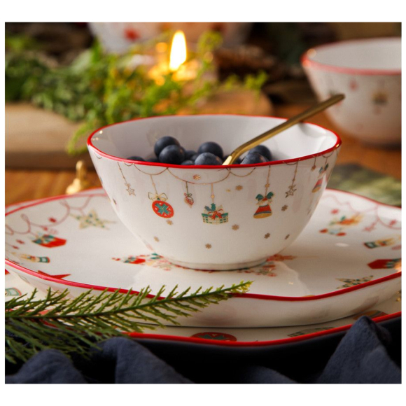 Блюдо сервировочное Walmer Christmas (W37000976) 26 см