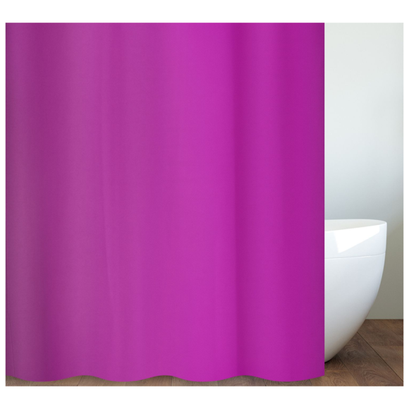 Шторка для ванной Savol S-1818S1 (180x180 см, фиолетовый)