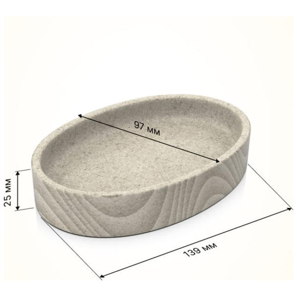 Мыльница Fora Spline FOR-SPN036