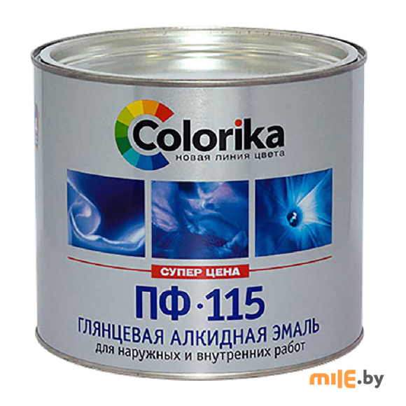 Эмаль ПФ-115 Colorika бежевая 1,8 кг