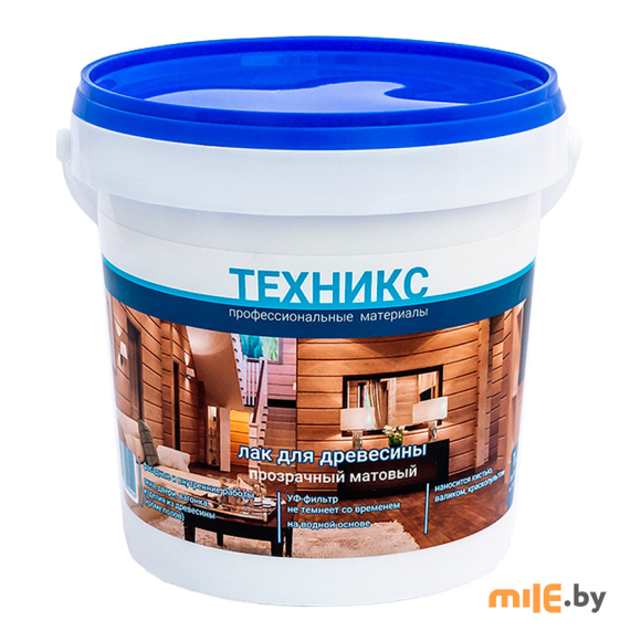 Лак Техникс Для древесины ВД-АК-1 ТМ (прозрачный) 1 кг