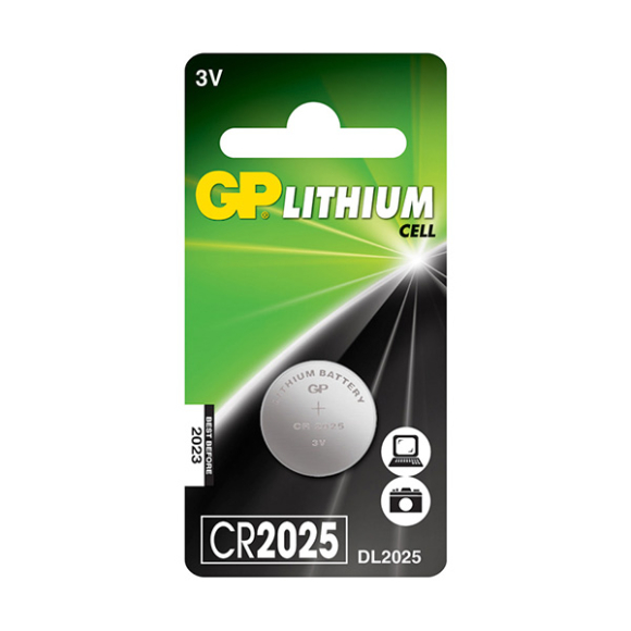 Элемент питания GP Lithium CR2025 BP