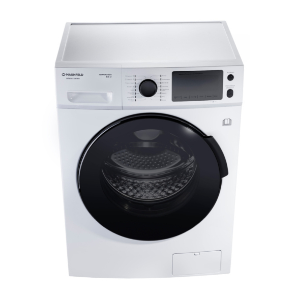 Стиральная машина c сушкой инвертором и паром MAUNFELD MFWM1586WH