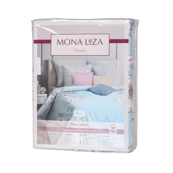 Комплект постельного белья евро Mona Liza Kelly (552109/83) н(2)70x70 см