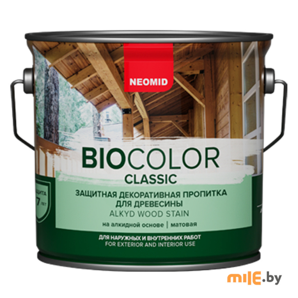 Защитная декоративная пропитка Neomid Bio Color Classic 2,7 л (дуб)