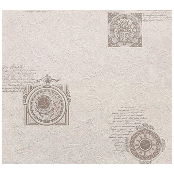 Обои виниловые на бумажной основе Vilia Часы (1045-22) 0,5x10 м
