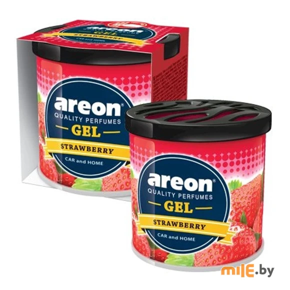 Ароматизатор воздуха Areon Gel Strawberry 80 гр