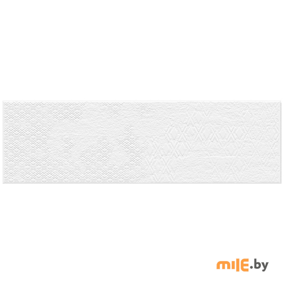 Плитка Belani Матео микс белый матовый (250х75)
